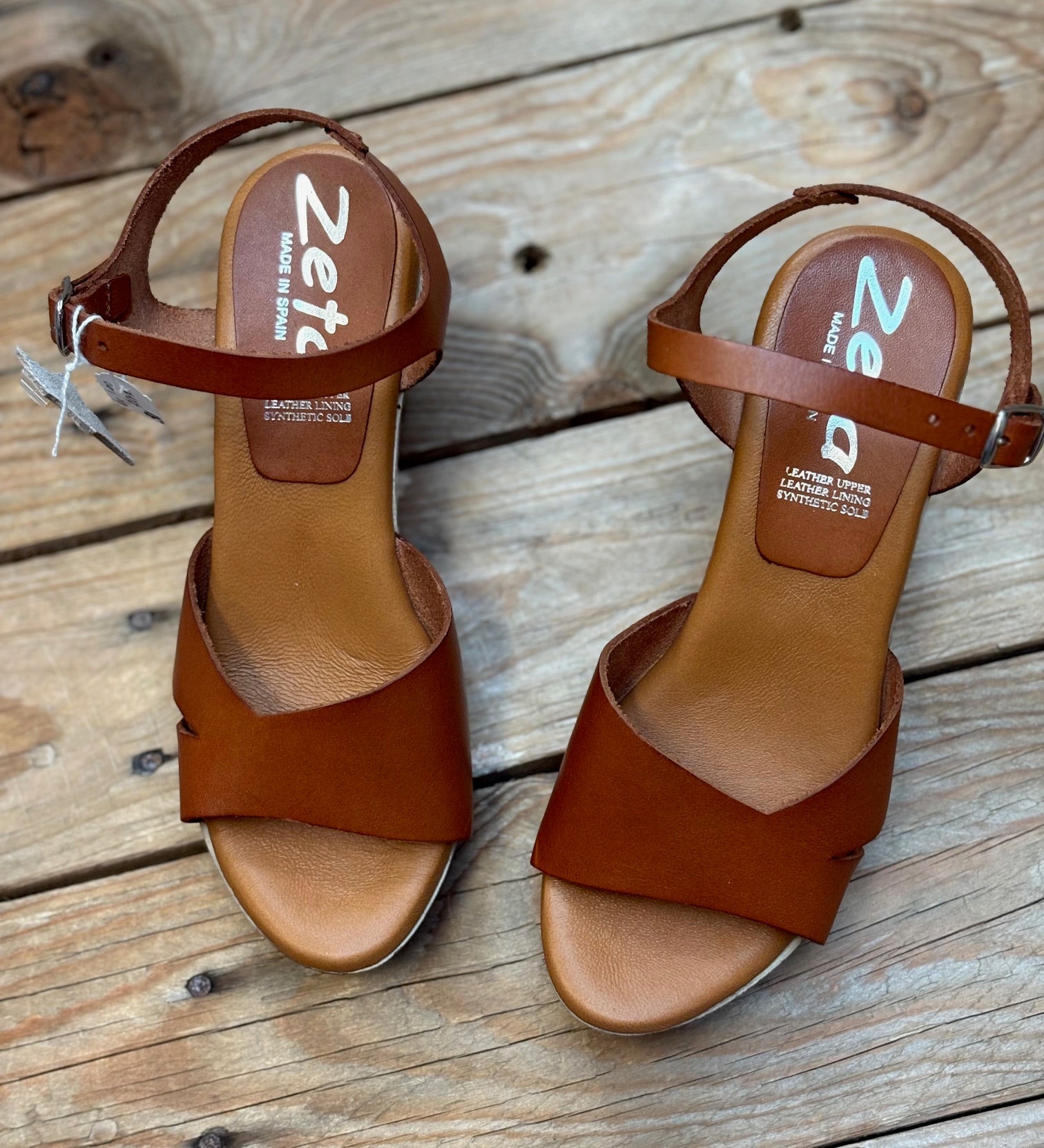 Womens Zeta Fudge Sandal - Vaq. Cuero (7556415455309)