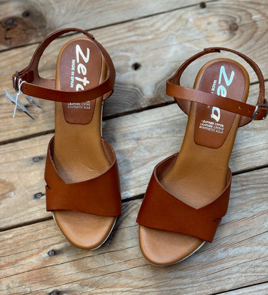 Womens Zeta Fudge Sandal - Vaq. Cuero (7556415455309)