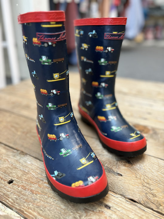 Kids Thomas Cook Farm Vehicles or Dream Big Horse Gumboot (6850333605965)