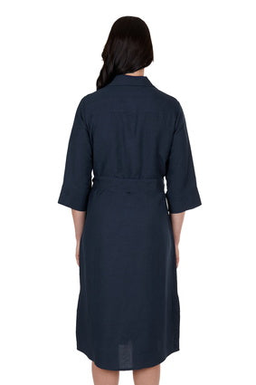 Womens Thomas Cook Halena Shirt Dress - Navy (7348505935949)