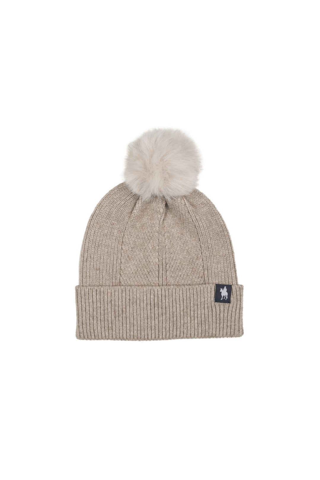 Thomas Cook Hannah Pom Pom Beanie - Oatmeal Beige