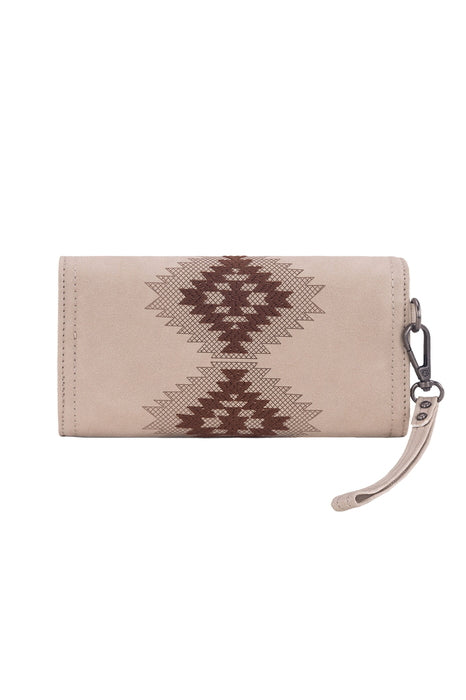 Womens Wrangler Harper Aztec Wallet - Beige or Tan