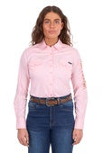 Womens Wrangler Hazel Long Sleeve Shirt - Blush