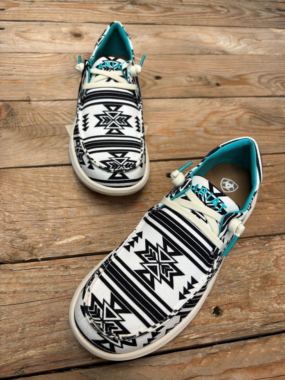 Womens Ariat Hilo Stark Southwest Print Slip on Shoe (6998478618701)