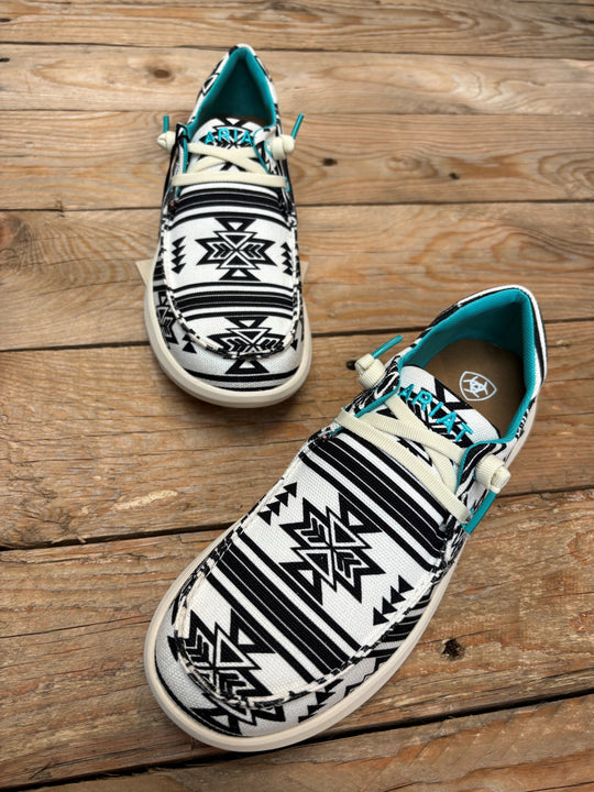 Womens Ariat Hilo Stark Southwest Print Slip on Shoe (6998478618701)