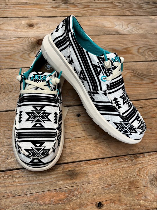 Womens Ariat Hilo Stark Southwest Print Slip on Shoe (6998478618701)