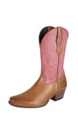 Womens Pure Western Pioneer Boot - Honey / Powder