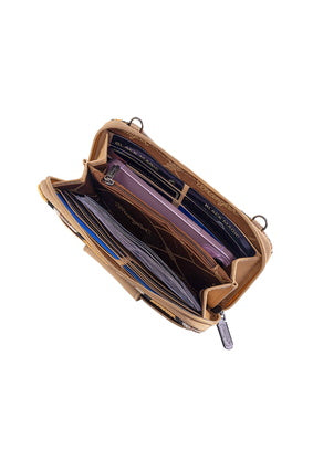 Womens Wrangler Inez Wallet Bag - Natural or Turquoise