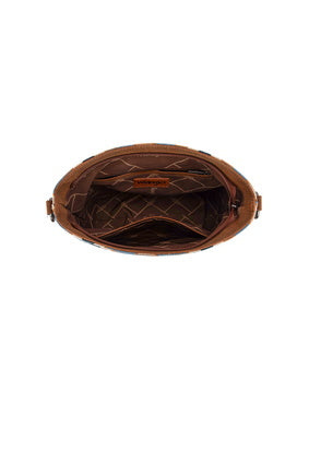 Womens Wrangler Inez Shoulder Bag - Blue or Natural