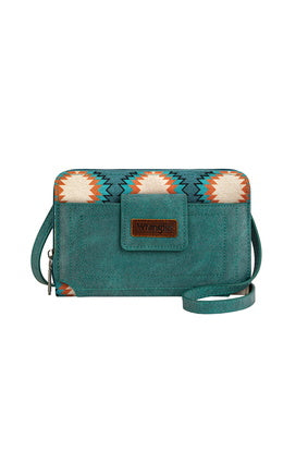Womens Wrangler Inez Wallet Bag - Natural or Turquoise