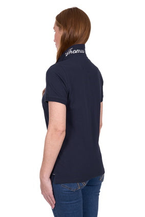 Women's Thomas Cook Kara Short Sleeve Polo - Navy