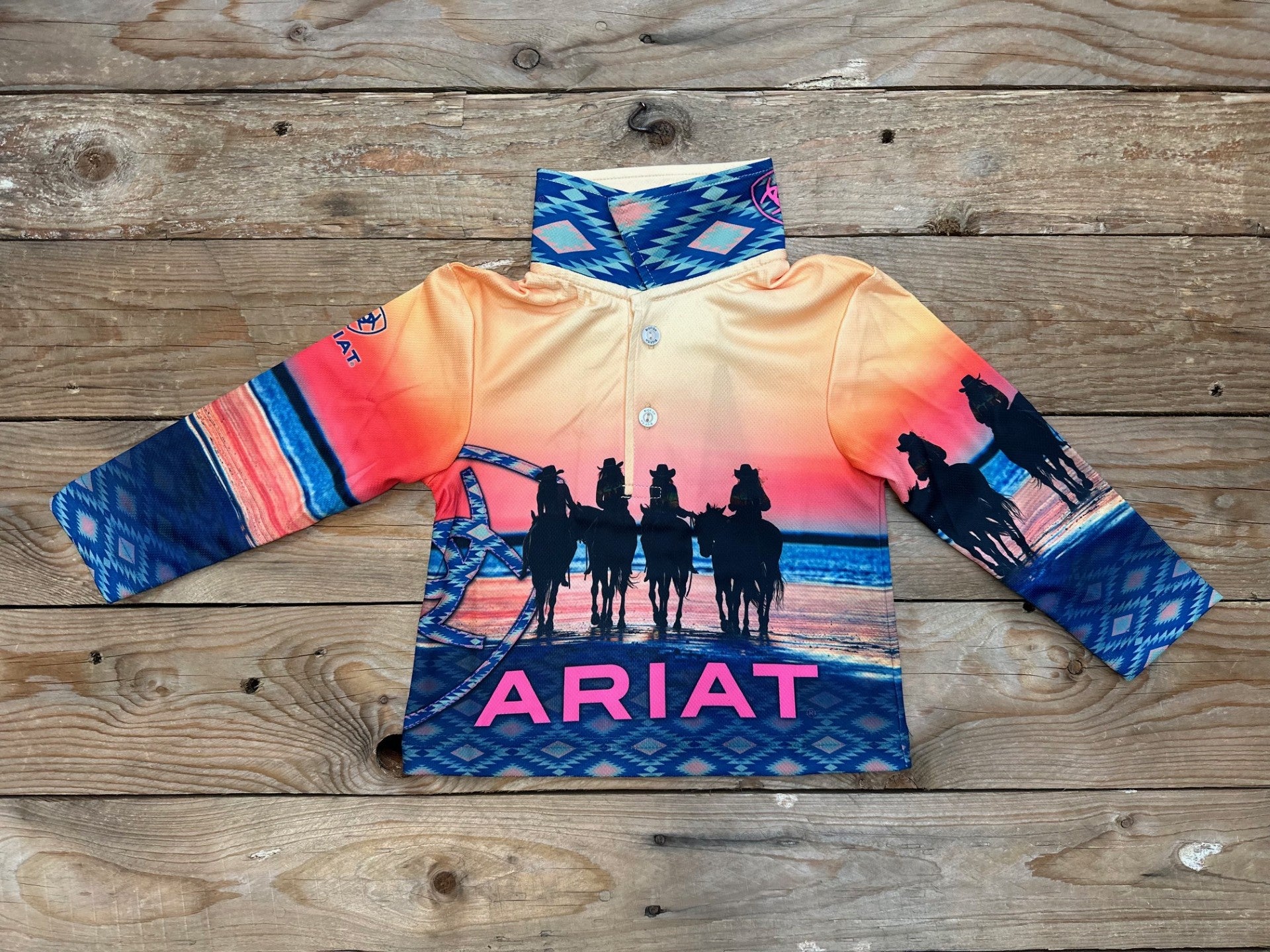 Kids Ariat Fishing Shirt - Coastal Cowgirls (7324511699021)