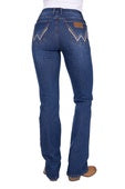 Womens Wrangler Laura High Rise Bootcut Jean - Wild Indigo