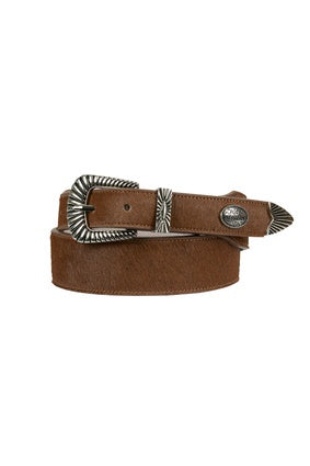 Womens Pure Western Lauren Belt - Tan / Hide (7328006078541)