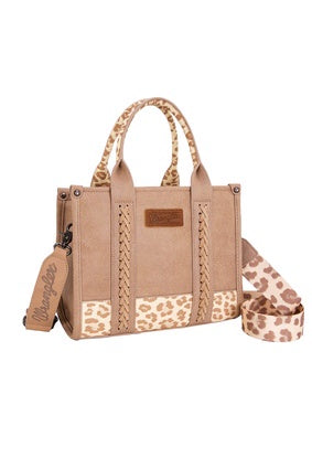 Womens Wrangler Leopard Print Crossbody Bag