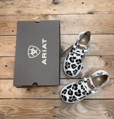 Womens Ariat Hilo Light Leopard Knit Slip on Shoe