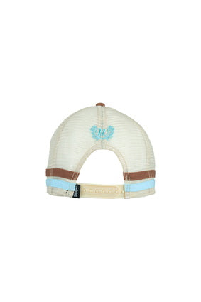 Womens Wrangler Lisha High Profile Trucker Cap - Brown