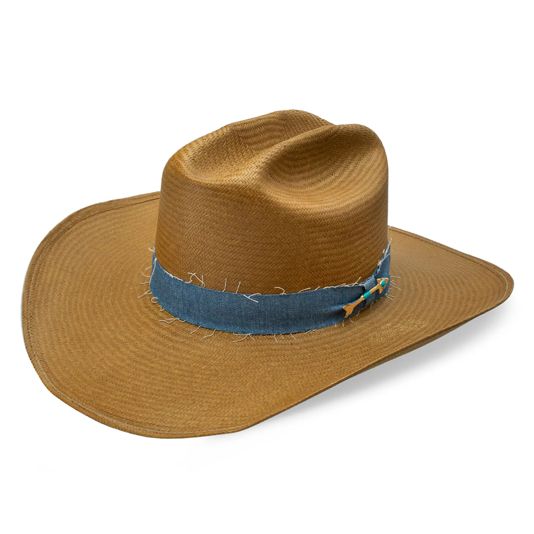 Charlie 1 Horse X Lainey Wilson Straw Hat - Lone Wolf - Cognac
