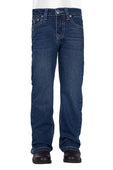 Girls Pure Western Louisa Straight Leg Jean - Indigo