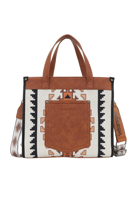 Wrangler Lucia Buckle Handle HandBag - Blue or Tan