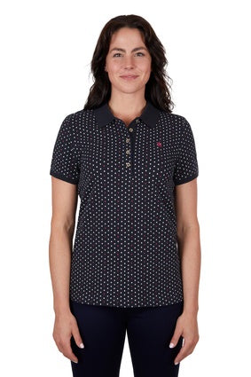 Womens Thomas Cook Maisie Polo Shirt - Navy (7336669315149)