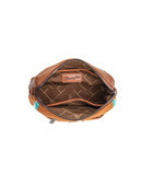 Wrangler Maya Aztec Crossbody Bag - Tan or Blue (7497067495501)