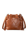 Wrangler Maya Aztec Bucket Bag - Tan or Black (7497067462733)