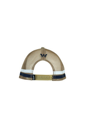 Wrangler Merlin Trucker Cap - Tan  / Navy