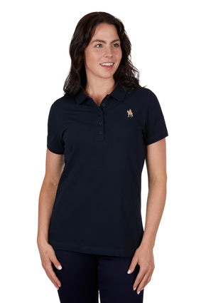 Womens Thomas Cook Mia Polo Shirt - Navy (7336669347917)