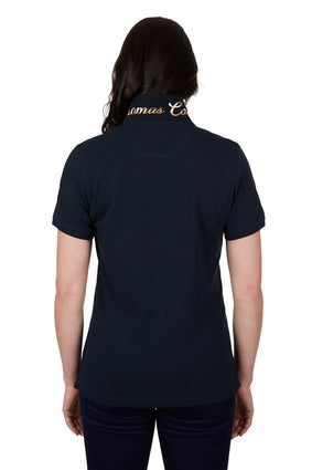 Womens Thomas Cook Mia Polo Shirt - Navy (7336669347917)