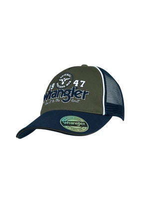 Wrangler Michael Trucker Cap - Cypress / Navy
