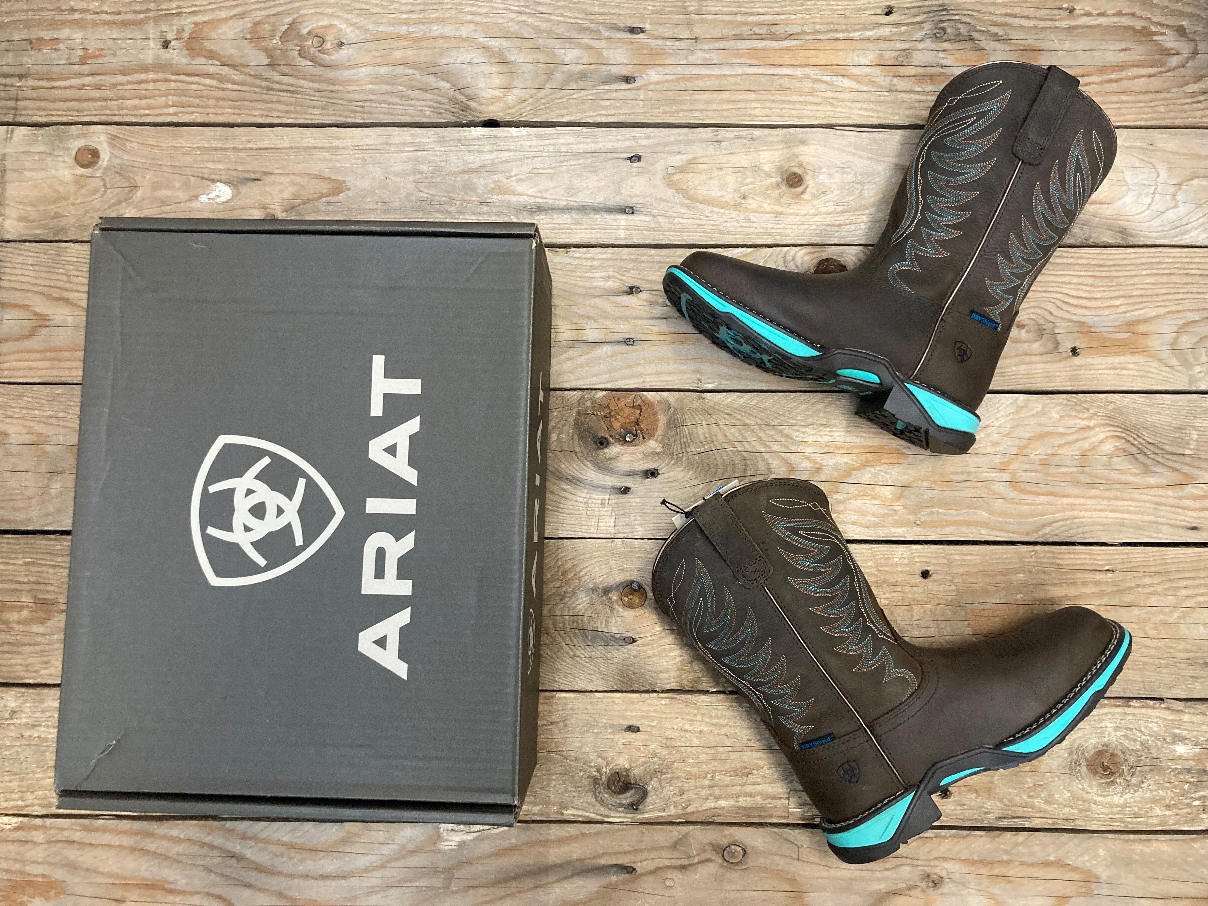 Womens Ariat Anthem H20 - Dark Roast (6952172060749)