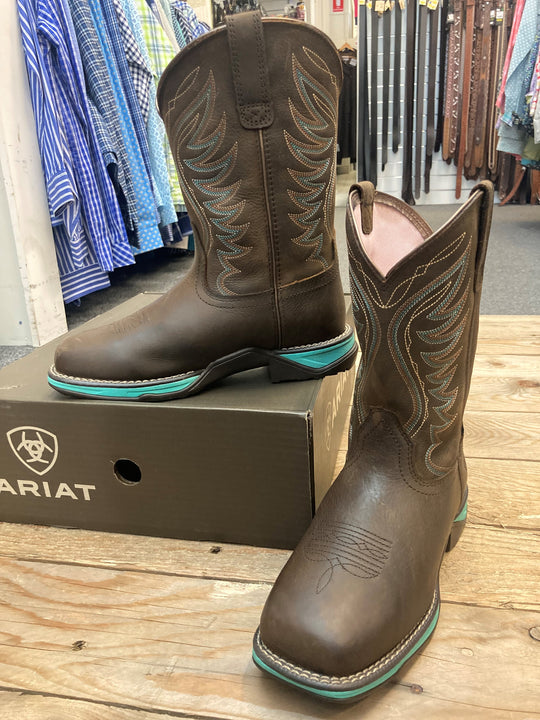 Womens Ariat Anthem H20 - Dark Roast (6952172060749)