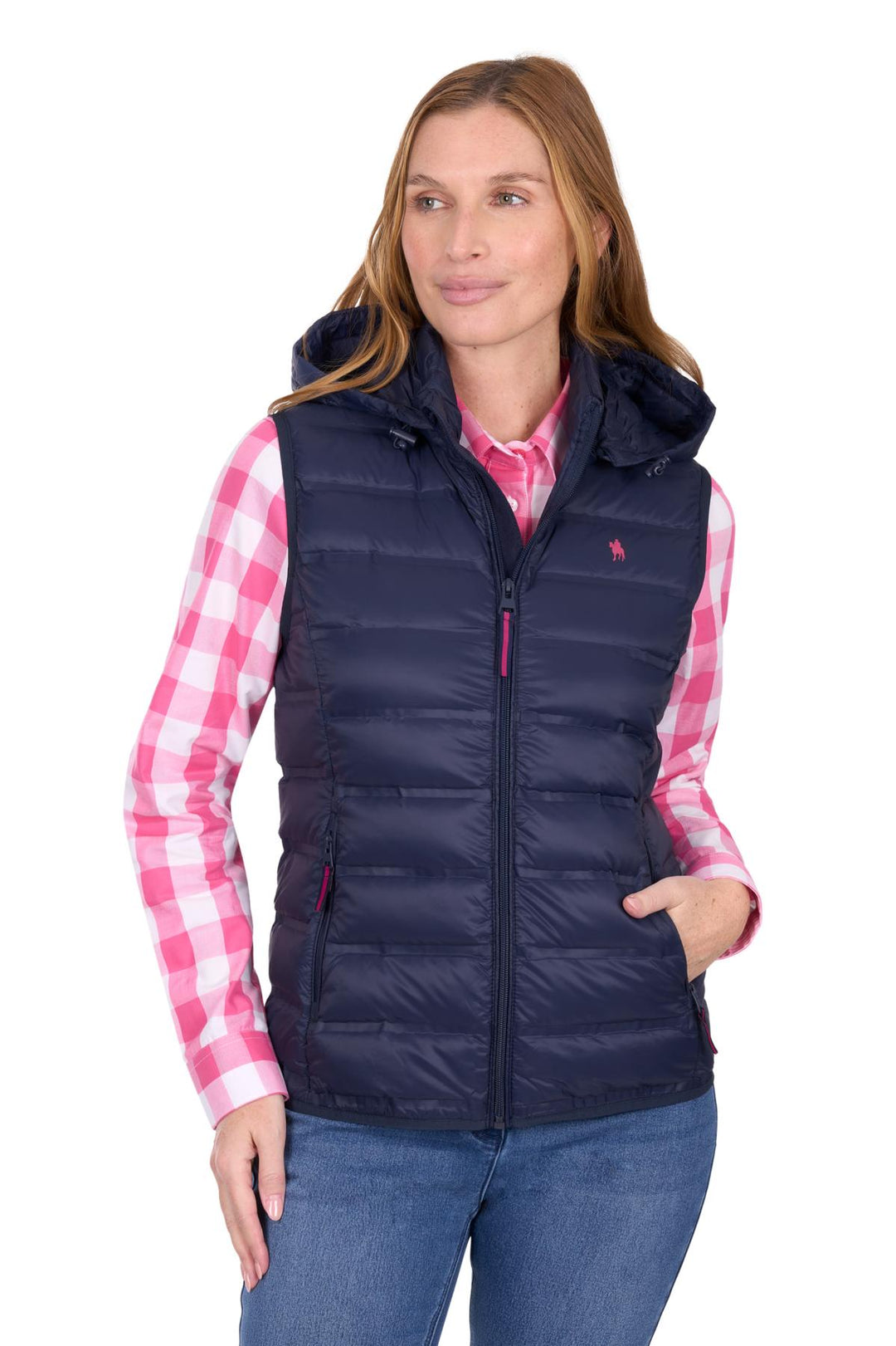 Womens Thomas Cook  Oberon Down Puffer Vest - Navy