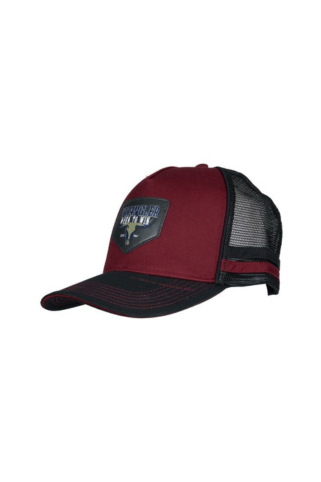Mens Wrangler Odin Trucker Cap - Black / Cognac