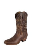Womens Pure Western Pioneer Boot - Oily Brown