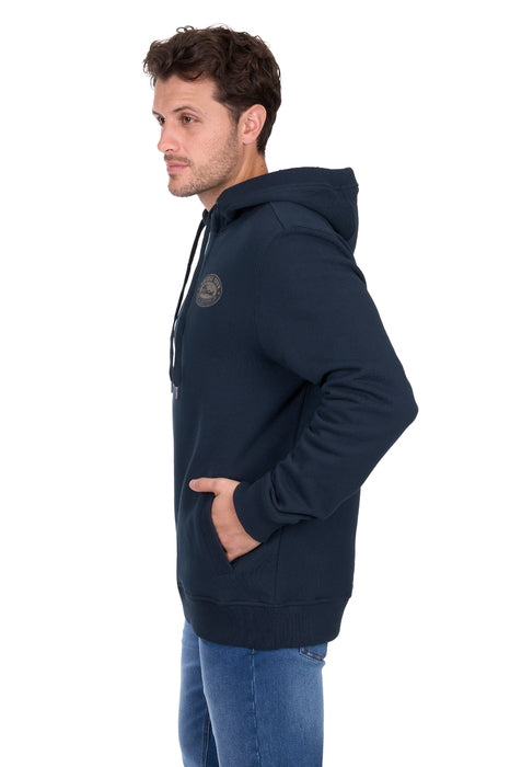 Mens Thomas Cook Heritage Oval Hoodie Pullover Jumper - Navy
