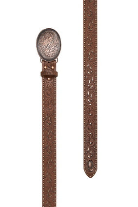 Womens Pure Western Christina Belt - Tan (7442010570829)