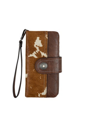 Pure Western Corrine Wallet - Tan / Hide (7497067135053)
