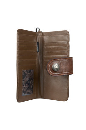 Pure Western Corrine Wallet - Tan / Hide (7497067135053)