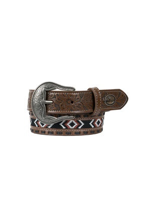 Kids Pure Western Gordan Belt - Dark Tan (7442010144845)