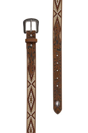 Kids Pure Western Lando Belt - Tan (7442010210381)