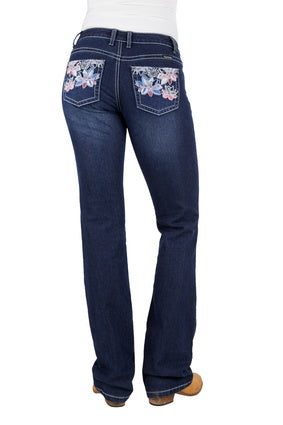 Womens Pure Western Carole Relaxed Rider Jean - 36 Leg (6895068807245)