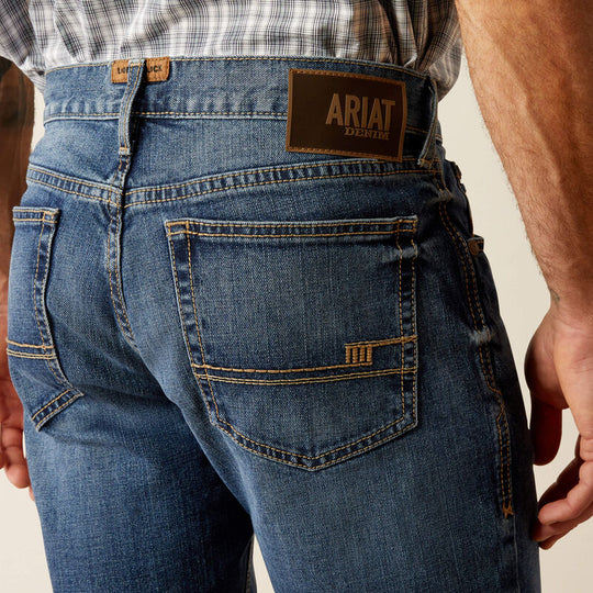 Mens Ariat M1 Vintage Straight Leg Jean - Pete Livermore