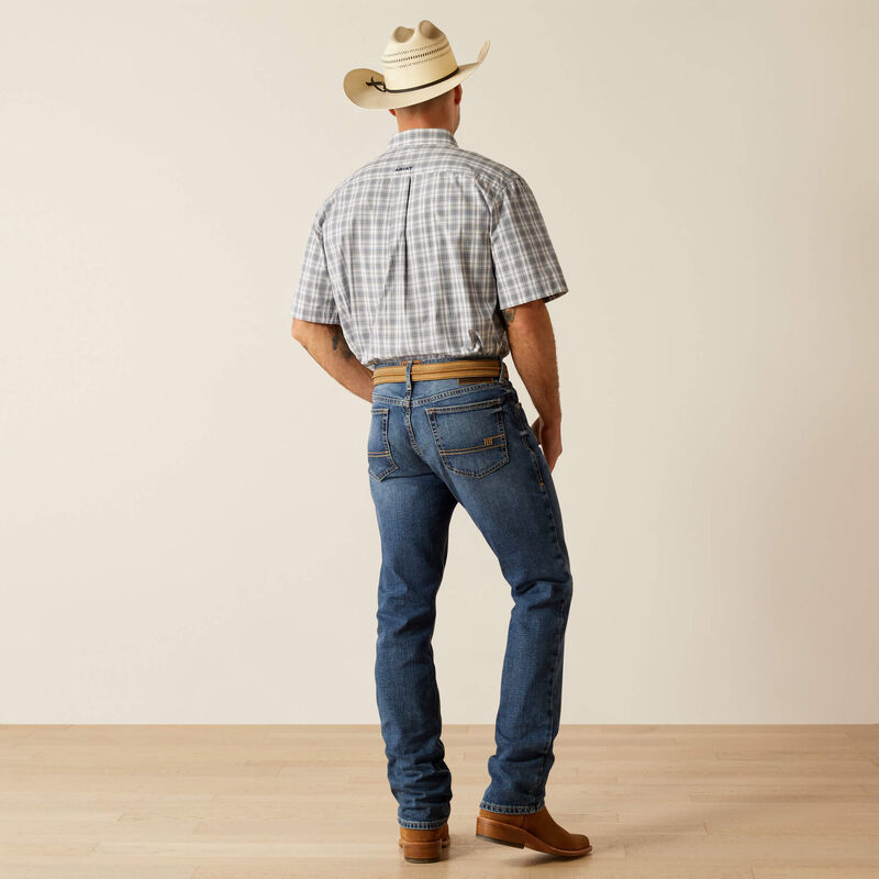 Mens Ariat M1 Vintage Straight Leg Jean - Pete Livermore