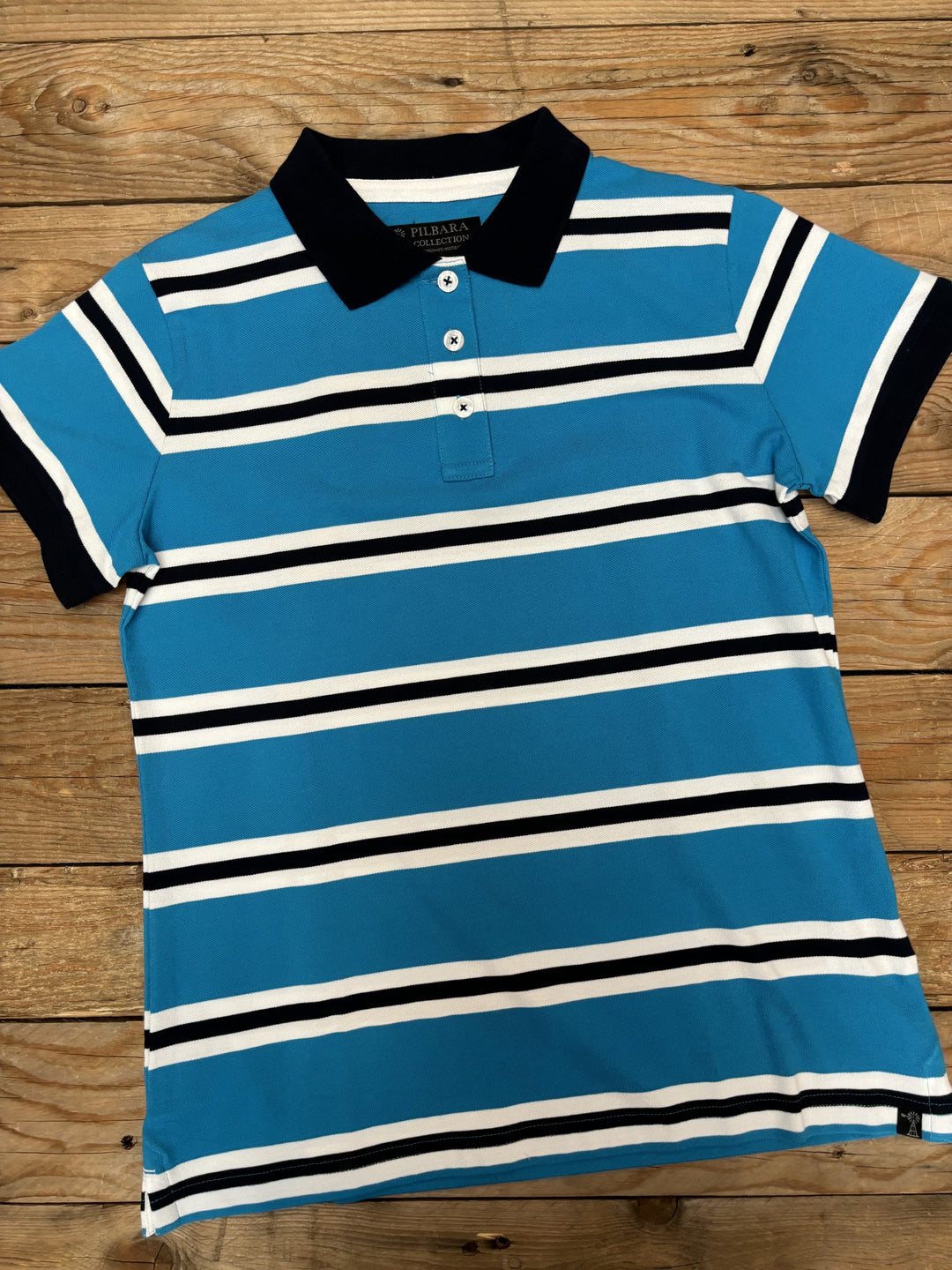 Womens Pilbara Striped Polo Shirt SU23 (7013972639821)