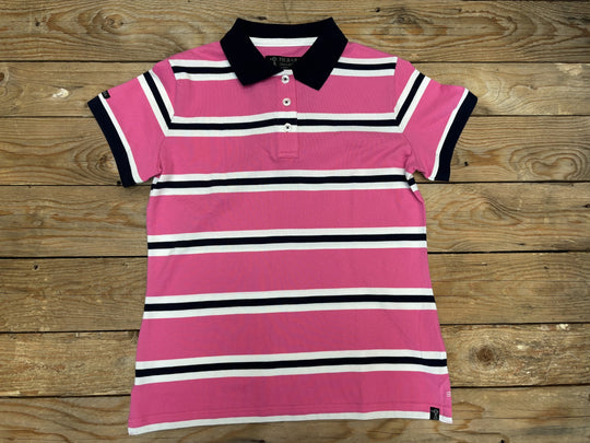 Womens Pilbara Striped Polo Shirt SU23 (7013972639821)