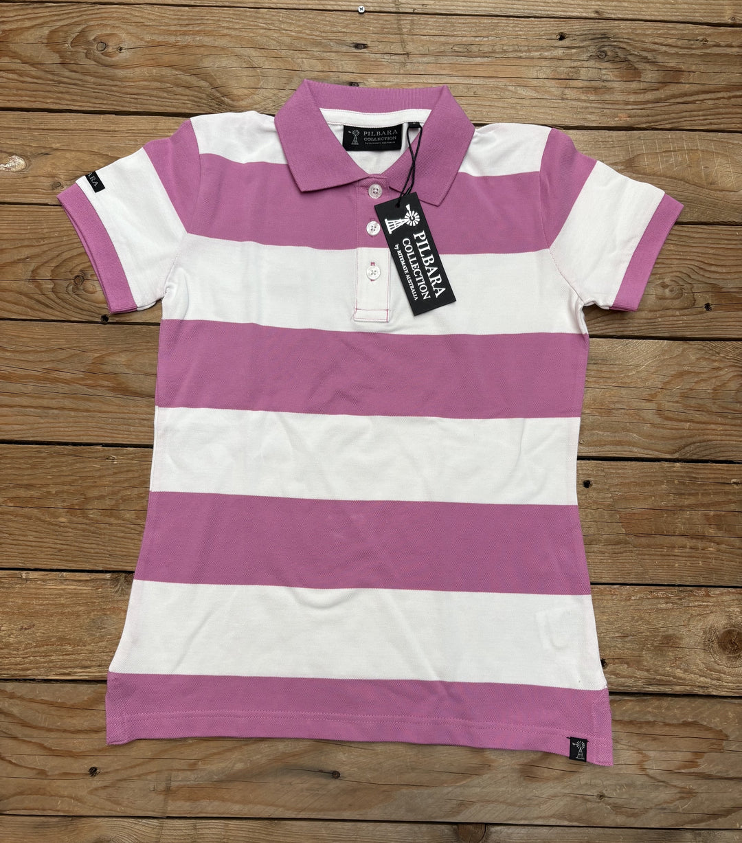 Womens Pilbara Sophia Classic Cotton Polo Shirt - Choose Colour