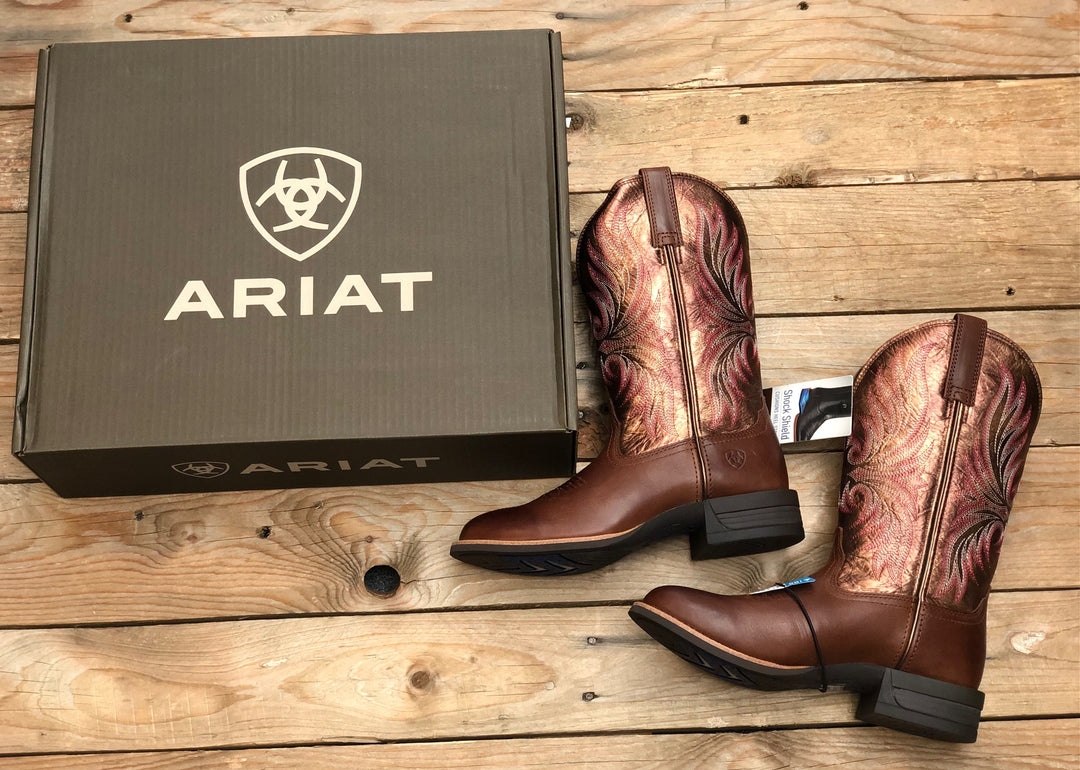 Womens Ariat Ranahan Boot - Sienna Saddle / Rusty Red (7350934601805)