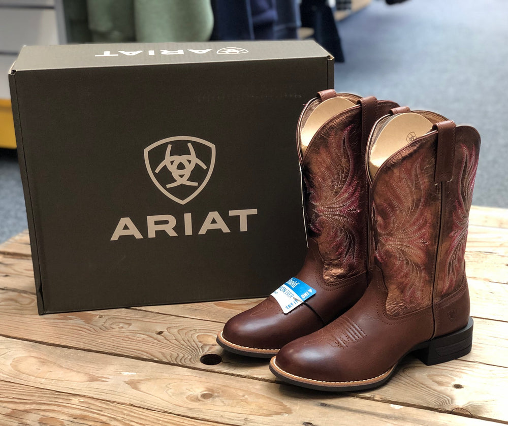 Womens Ariat Ranahan Boot - Sienna Saddle / Rusty Red (7350934601805)